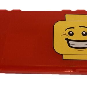 LEGO Mini-figures Red Storage Box organizing container